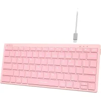 Клавиатура A4Tech Fstyler FBX51C (розовый) фото 4